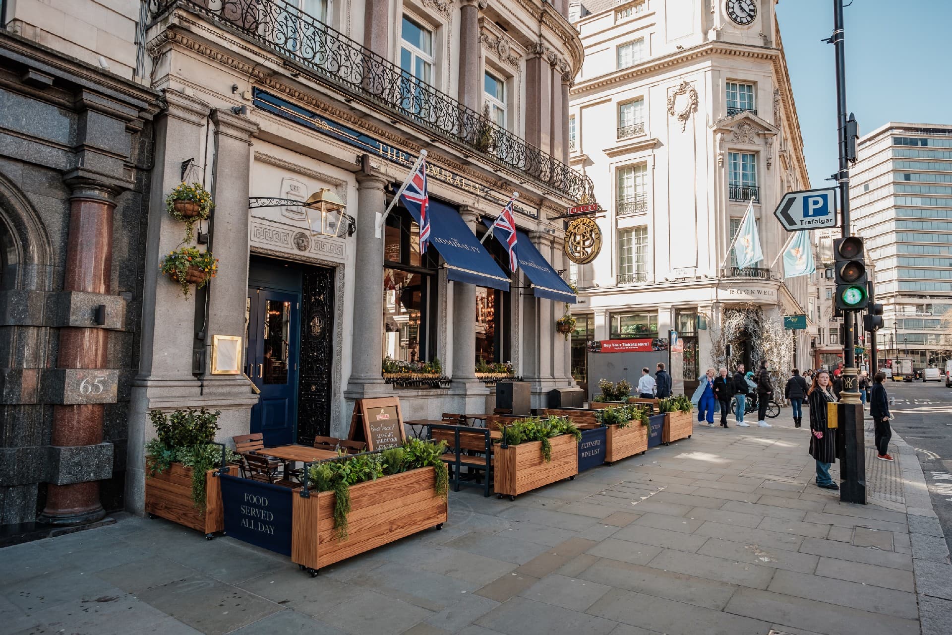 The Admiralty, Trafalgar Square