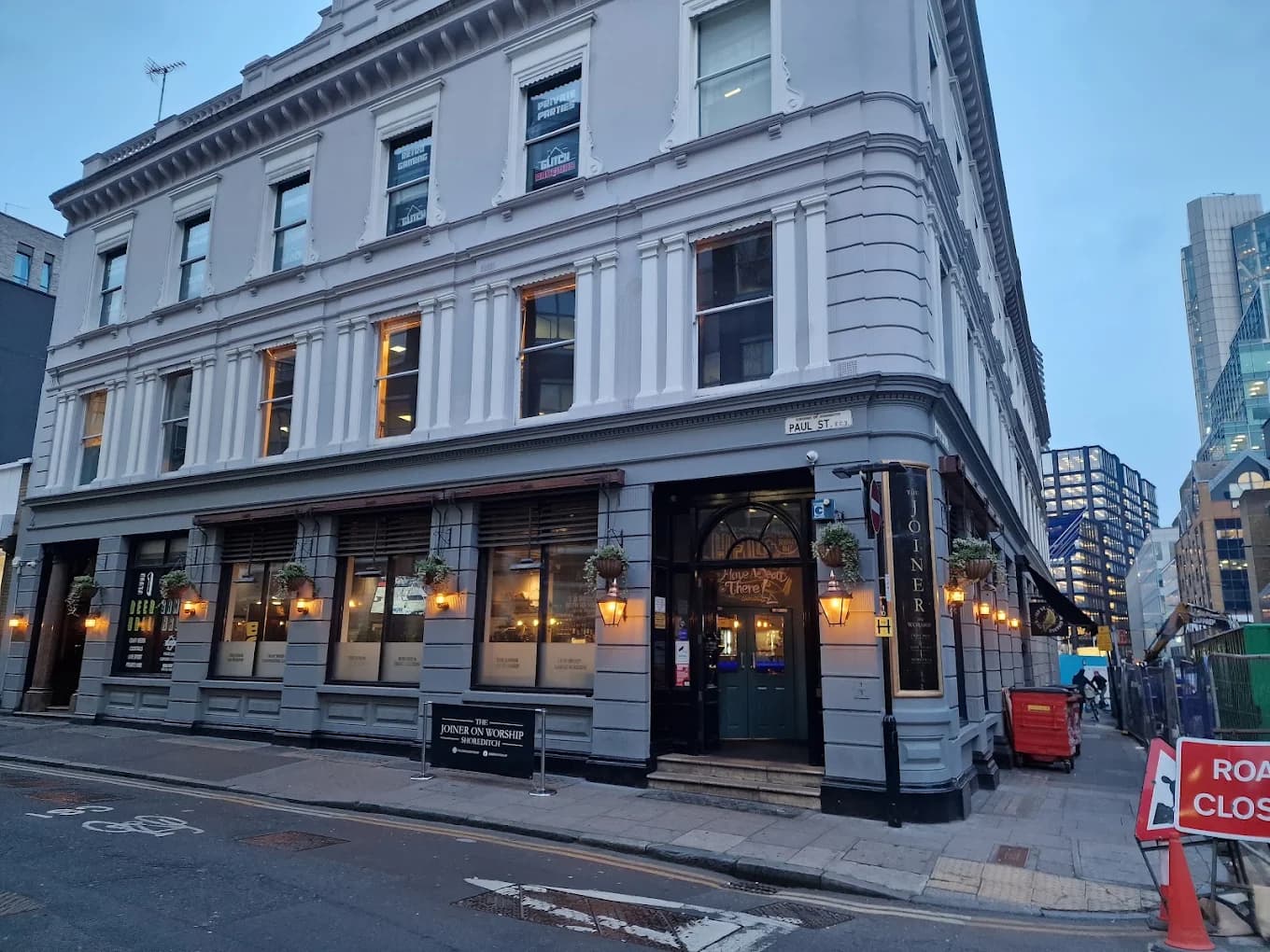 The Joiner on Worship, EC2A 4JH