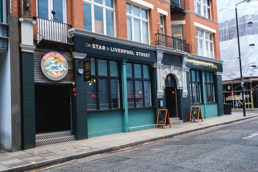 The Star By Liverpool Street, E1 7EZ