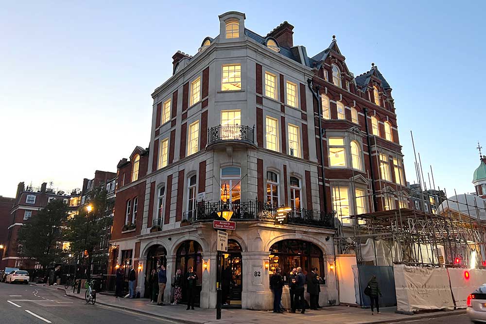 The Barley Mow Pub Mayfair